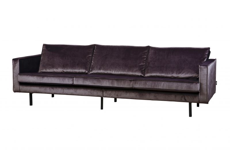 BERLIN SOFA VELVET ANTRACIT 277 - PRICE ON REQUEST - CONTEMPORARY SOFA
