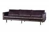 BERLIN SOFA VELVET ANTRACIT 277 - PRICE ON REQUEST - CONTEMPORARY SOFA